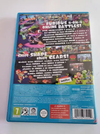 Splatoon Wii U + Amiibo Inkling Squid