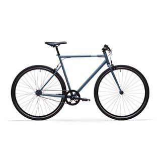 Bicicleta Fixie Single Speed Elops 500 azul
