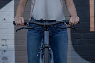 Bicicleta Fixie Single Speed Elops 500 azul