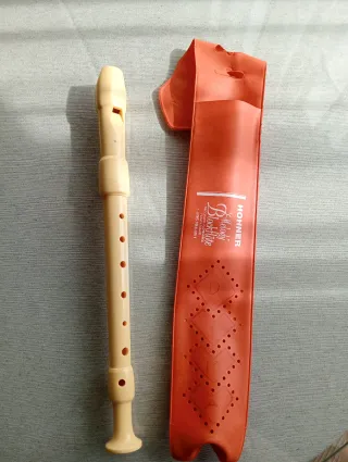 Flauta dulce Hohner con funda