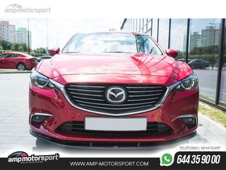 SPOILER DELANTERO DESCATALOGADO MAZDA 6 GJ NEGRO BRILLO