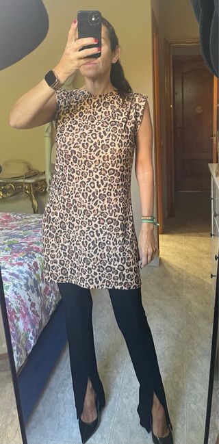 Camiseta Zara Animal Print
