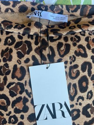 Camiseta Zara Animal Print