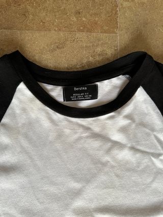 Camiseta Bershka manga corta M