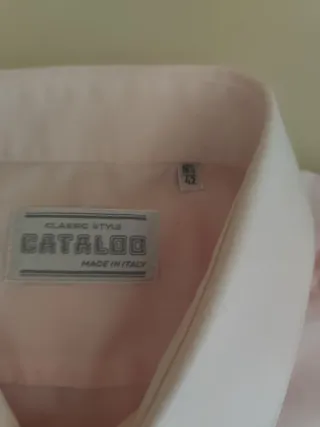Camicia uomo rosa con cravatta CATALON