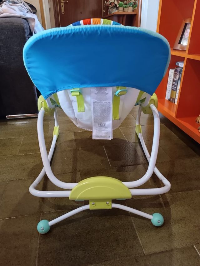 Mecedora bebé 2 posiciones con vibración