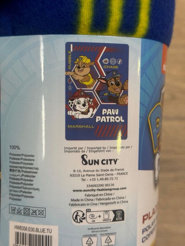 Manta Polar Paw Patrol 100x150 cm