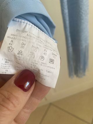 Maglia donna Roccobarocco blu taglia S