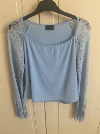 Maglia donna Roccobarocco blu taglia S