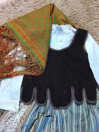 Traje Baturra niña talla 8
