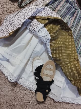 Traje Baturra niña talla 8