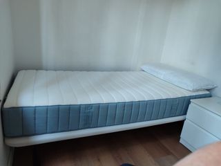 Conjunto colchón, somier y almohada