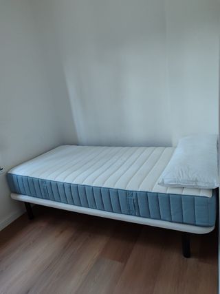 Conjunto colchón, somier y almohada
