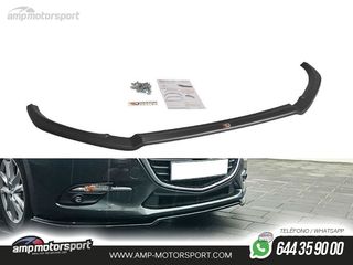 SPOILER DELANTERO DESCATALOGADO MAZDA 3 NEGRO MATE