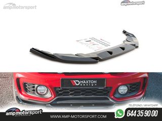 SPOILER DELANTERO DESCATALOGADO MINI COUNTRYMAN F60 JCW NEGRO MATE