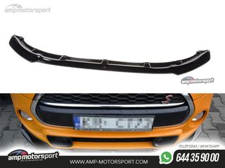 SPOILER DELANTERO DESCATALOGADO MINI COOPER S F56 NEGRO MATE