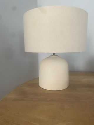 Lámpara Zara Home Base Cerámica Beige