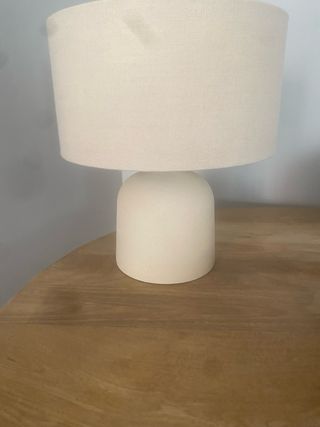 Lámpara Zara Home Base Cerámica Beige