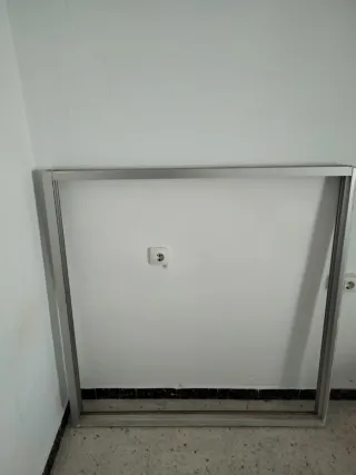 Ventana aluminio completa