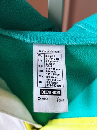 Cortavientos de niña marca Quechua