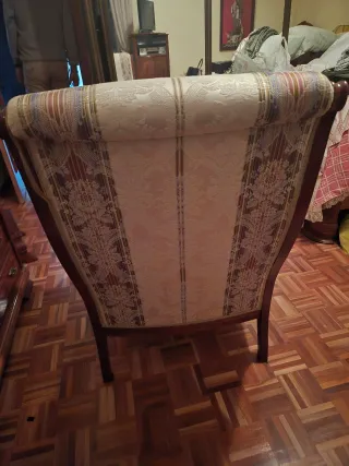 Sillones vintage dormitorio