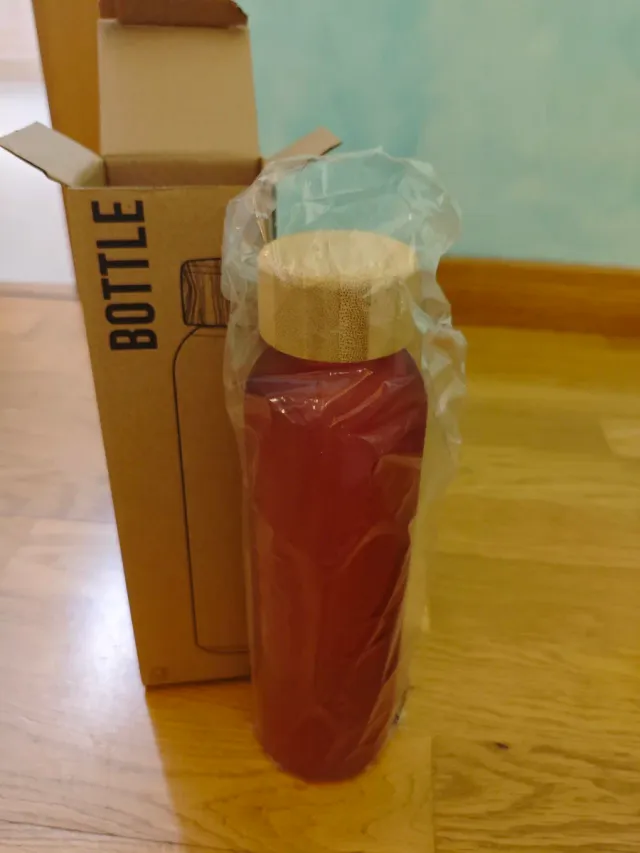 Confezione da 5 bottiglie di vetro