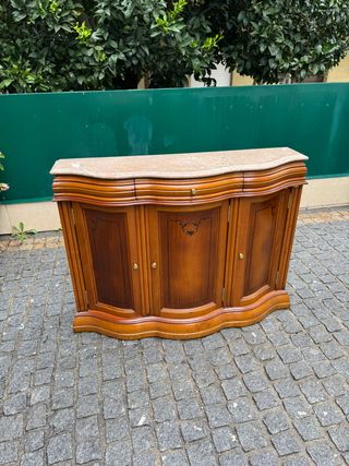 Vitrina Madeira com Espelho