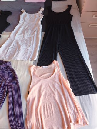 LOTE DE ROPA TALLA S 9 PRENDAS