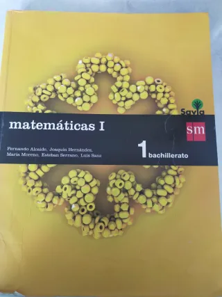 Matemáticas I. 1 Bachillerato. Savia