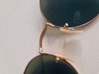Gafas de sol Ray Ban doradas y azules