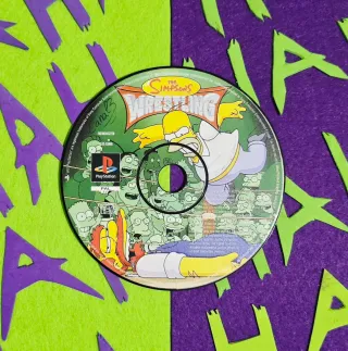 (SOLO CD) THE SIMPSONS WRESTLING [PS1]