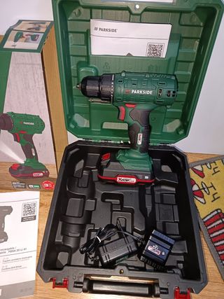 Taladro Atornillador Parkside 20V Nuevo