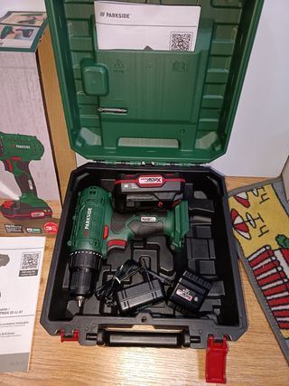 Taladro Atornillador Parkside 20V Nuevo