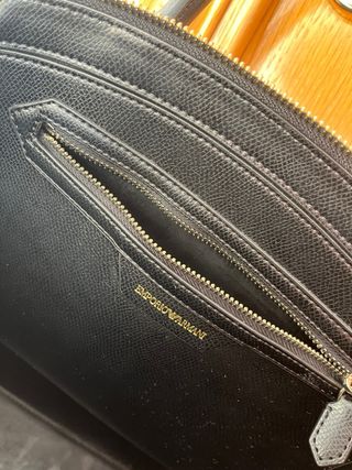 Bolso Emporio Armani Piel Negro