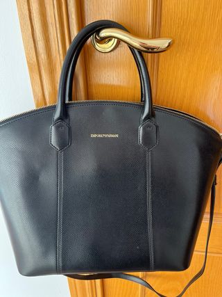 Bolso Emporio Armani Piel Negro