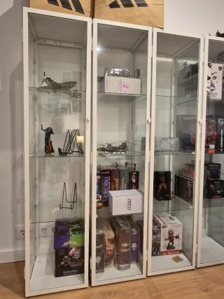 Vitrina expositora coleccionismo