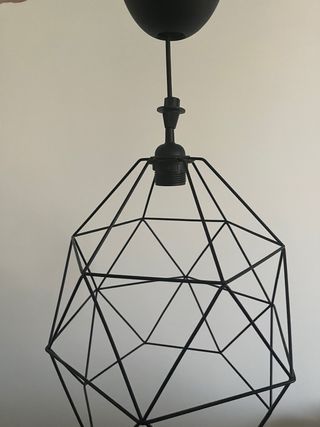 Lámpara Techo IKEA BRUNSTA/HEMMA 30cm Negra