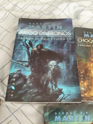 Saga de libros juego de tronos