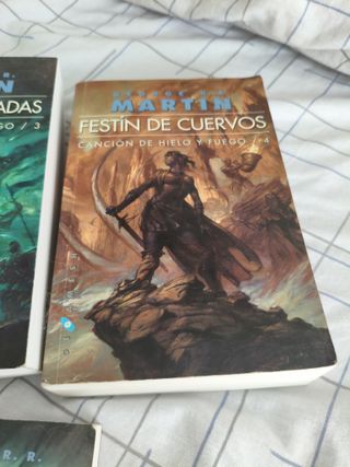 Saga de libros juego de tronos