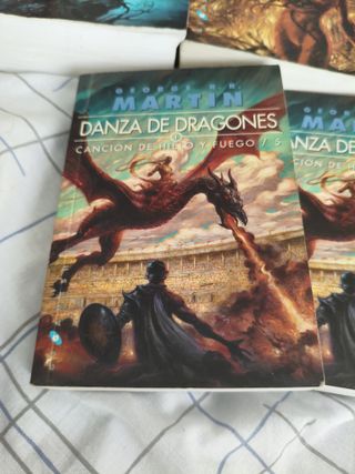 Saga de libros juego de tronos