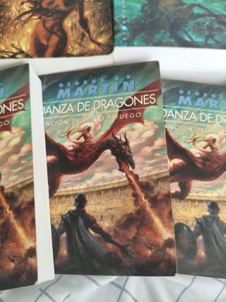 Saga de libros juego de tronos