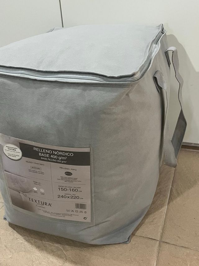 Relleno Nórdico Textura 400g/m² Microfibra