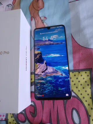 Huawei P30 Pro con caricabatterie e cavo