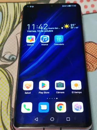 Huawei P30 Pro con caricabatterie e cavo