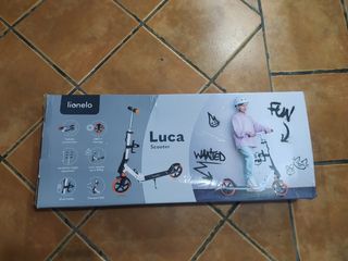Patinete Lionelo Luca Negro