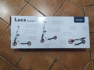 Patinete Lionelo Luca Negro
