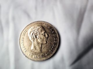 25 Pesetas Oro Alfonso XII 1879