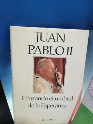 lote de 9 libros religiosos, Juan Pablo II, Opus dei, Memorias, Vivir en Gracia, Surco