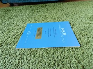 Partitura Bach Concierto en La menor BWV 1041