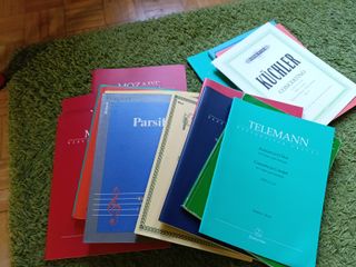 Partitura Bach Concierto en La menor BWV 1041